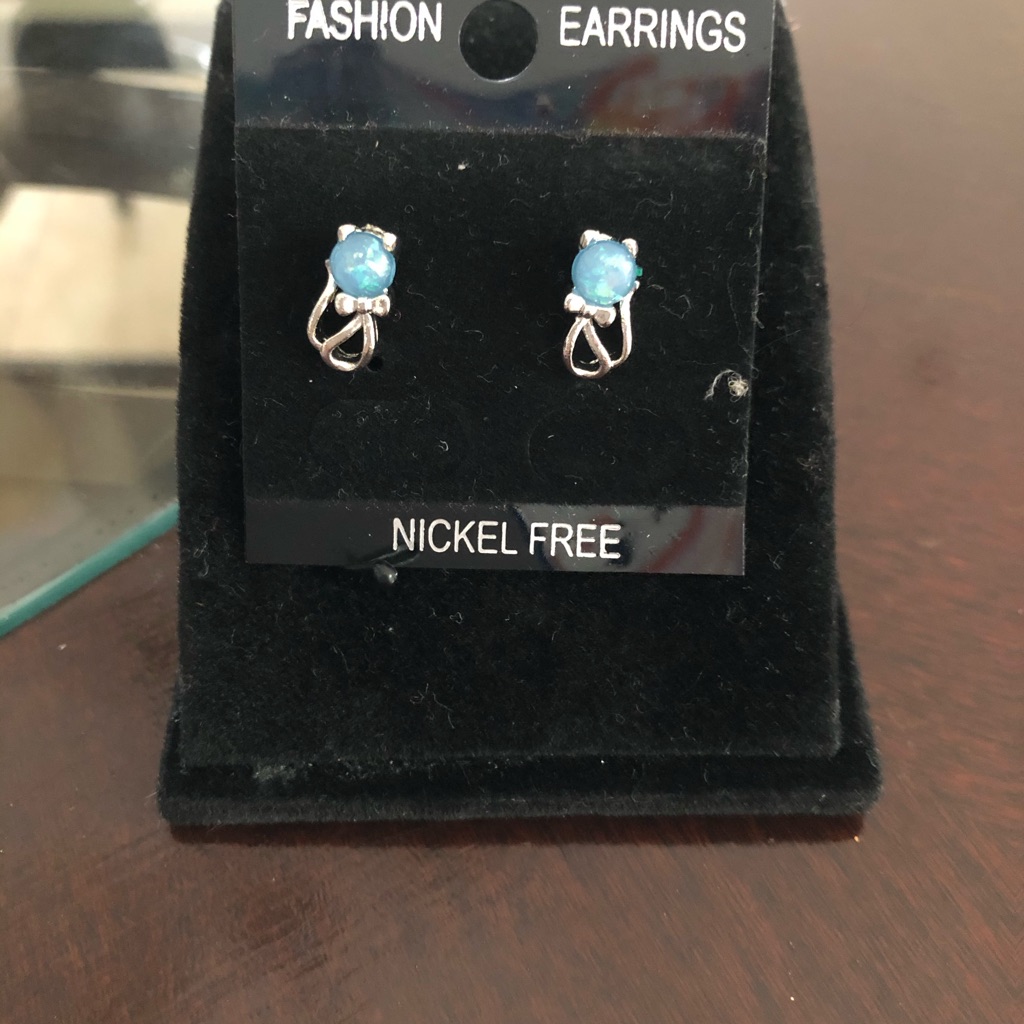 Tiny Kitten Earrings